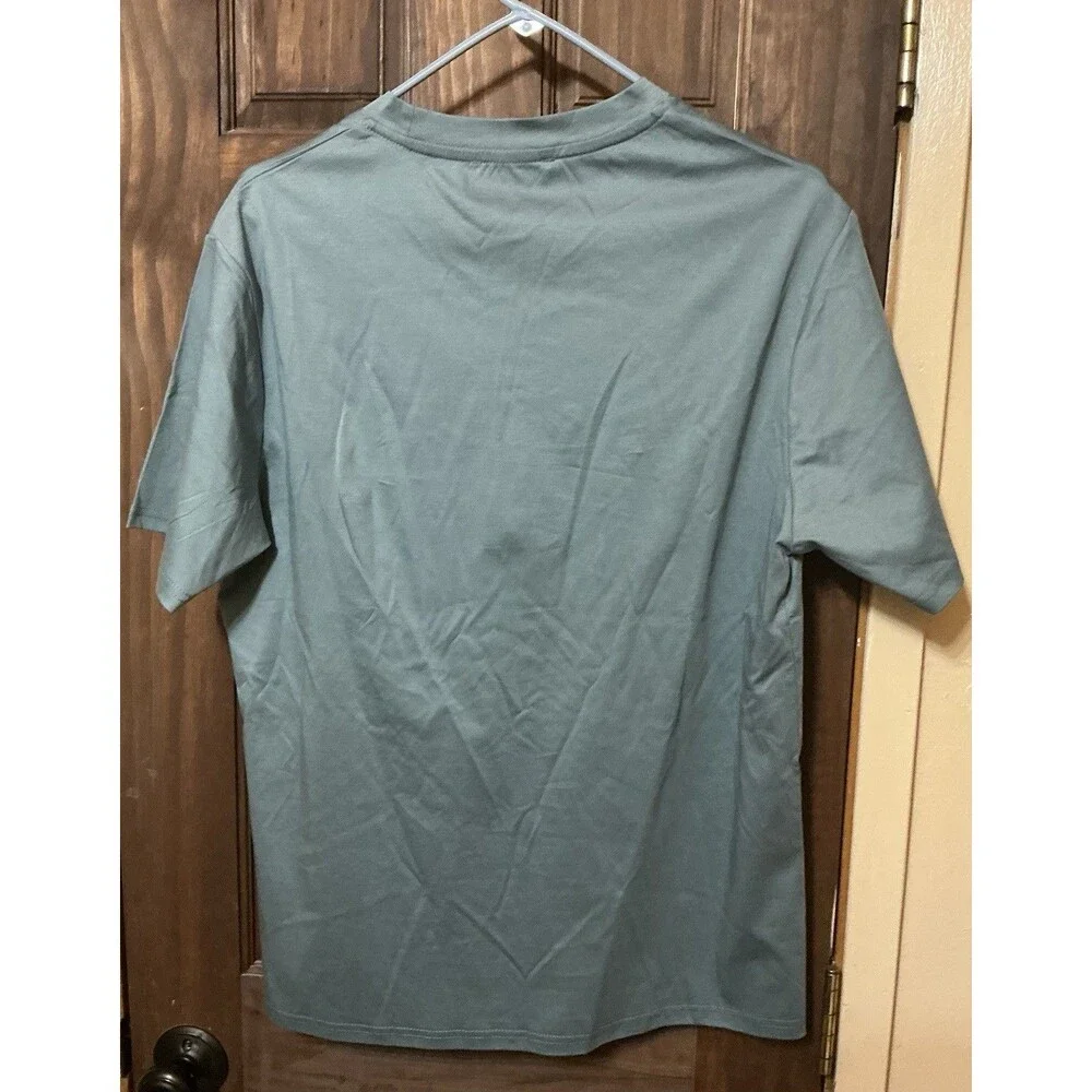 Manvoure Essential Tee Sage Green Men’s Size Large New With Tags - Picture 2 of 2